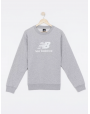 New Balance Essentials Stacked Logo French Terry Crewneck