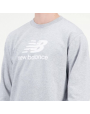 New Balance Essentials Stacked Logo French Terry Crewneck