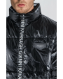 Gianni Kavanagh Men's Black Wonderlust Puffer Jacket Coat