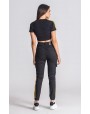 Gianni Kavanagh Black Noble Signature Cropped Tee