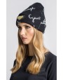 Gianni Kavanagh Black  Signature Beanie